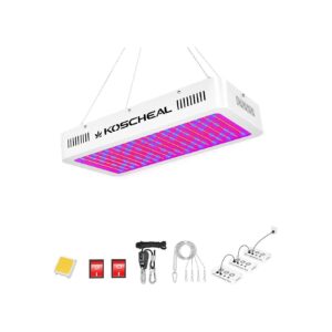 LED Grow Light for Indoor Plants with Veg and Bloom Switch for Adjustable Spectrum