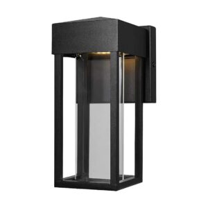 LED Integrated Wall Sconce with Beveled Glass and Modern Aesthetic