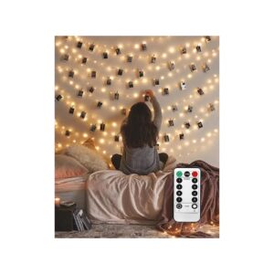 LED Photo Clip String Lights for Bedroom Decoration and Gift