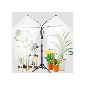 LED Plant Light with Adjustable Gooseneck and 5-Level Brightness