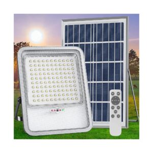 LED Solar Floodlights for Yard, Garden, Pathway, and Swimming Pool Lighting Solutions