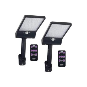 LED Solar Motion Sensor Light with Adjustable Color