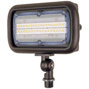 LED Wall Wash Flood Light Outdoor Weatherproof Bronze 30W 3000Lumen