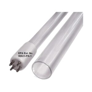 LSE Lighting Compatible UV Quartz Sleeve and Bulb for UV20 UVBB UV Lighting