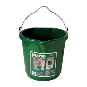 Large Capacity 5-Gallon Insulated Heated Waterer for Horses Cattle and Sheep