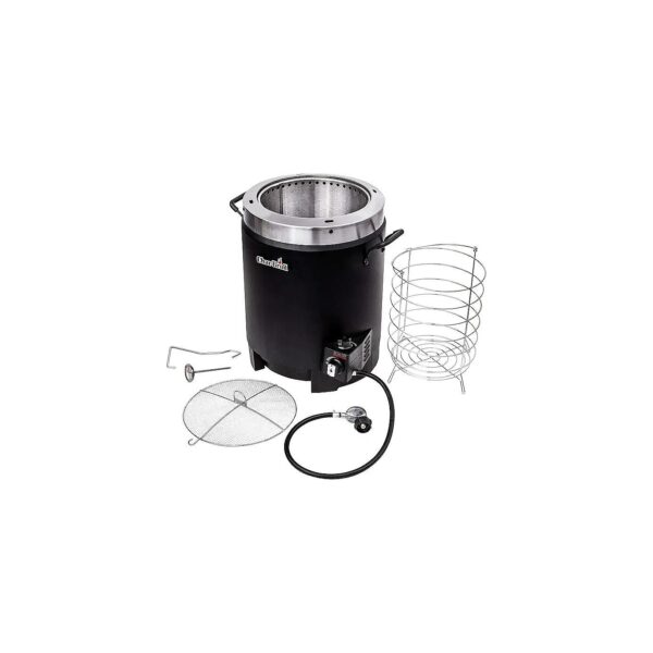 Large Capacity Turkey Fryer with TRU-Infrared Cooking for Even Heat