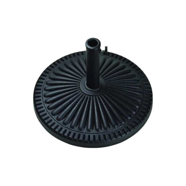 Large Capacity Umbrella Base with Rust Resistant Envirostone Construction