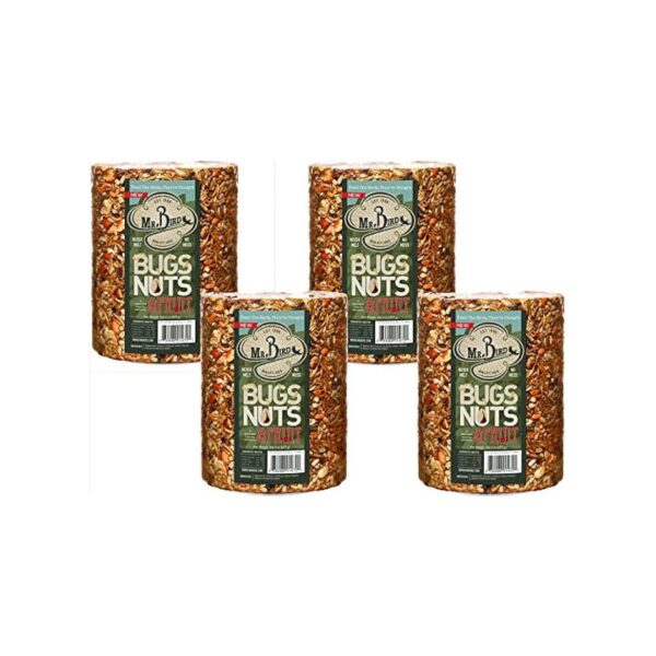 Large Cylinder Seed for All Life Stages of Wild Birds with Bugs Nuts and Fruit