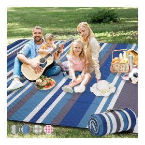 Large Outdoor Beach Blanket with Waterproof and Sandproof Materials