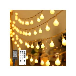 Large Outdoor Party Decorations with 100 LED String Lights and Timers