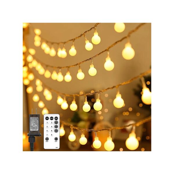 Large Outdoor Party Decorations with 100 LED String Lights and Timers