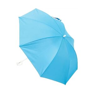 Large Round Beach Umbrella with Adjustable Clamp for Chair