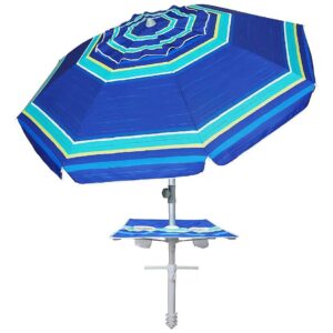 Large Windproof Beach Umbrella with Vented Design and Sand Anchor for Pool and Beach Use