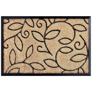 Lasting Coir and Rubber Doormat with Heavy-Duty Construction 18" x 30