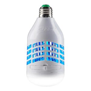 Lasting Insect Killer LED Bulb for Home, Camp, or Backyard Mosquito Eradication