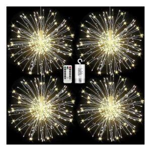 Lasting LED Copper Wire Firework Lights for Year-Round Decoration