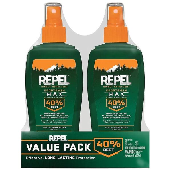 Lasting Protection against Mosquitoes Ticks and Gnats with 40% DEET Aerosol Repellent