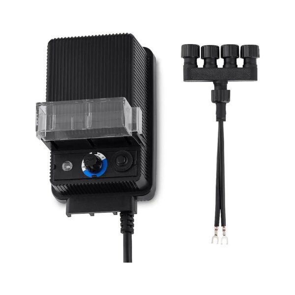 Light Outdoor Transformer for Ponds and Fountains with Photo Cell and Timer