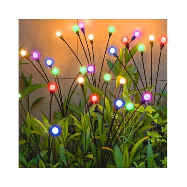 Light Solar Decorative Lights for Outdoors with Swaying and Color Changing Features