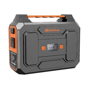 Lightweight 100W Portable Power Station with AC Outlet for Camping and Home Use