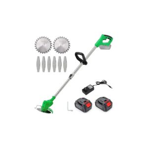 Lightweight Cordless Grass Trimmer with 52 Inch Cutting Width for Easy Yard Maintenance