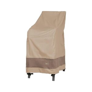 Lightweight Waterproof Chair Cover for 26 Inch Wide Stackable Patio Furniture