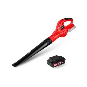 Lightweight and Efficient 20V Cordless Leaf Blower with 0Ah Battery