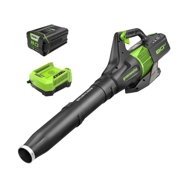 Lightweight and Versatile 80V Cordless Leaf Blower with Turbo