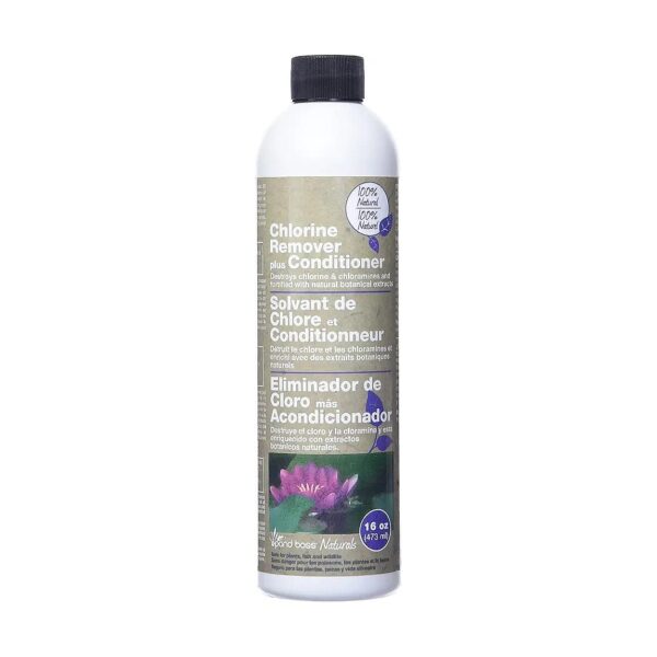 Liquid Chlorine Remover and Slime Coat Conditioner for Aquariums