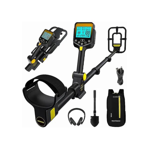 Lithium Battery Powered Retractable Foldable Metal Detector