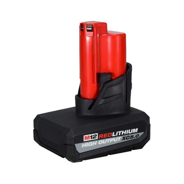 Lithium Ion 5Ah High Output Battery Pack for 12V Cordless Power Tools