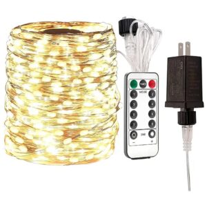 Long LED Fairy Lights with 1200 LEDs and 10 Brightness Levels for Outdoor or Indoor Use