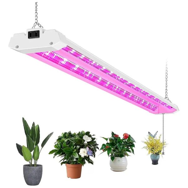 Long Lasting 50 Watt 4ft LED Grow Light for Indoor Plant Flower and Veg Seedling Growing