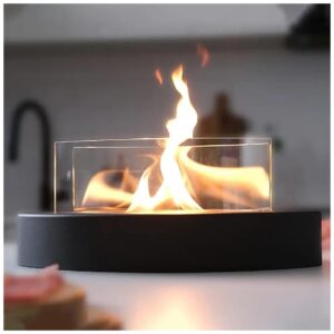 Long-Burning Indoor Outdoor Tabletop Fire Pit for Parties and Home Decor