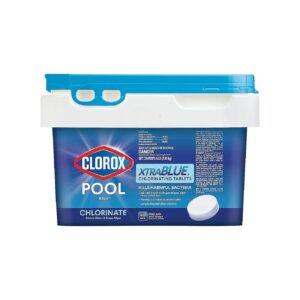 Long-Lasting Chlorinating Tablets for Swimming Pool Water Conditioning and Sanitization