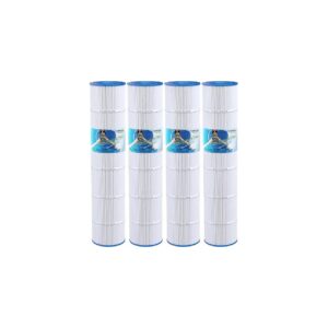 Long-lasting 145 sqft Pool Filter Cartridges with Durable Filtration Fabric