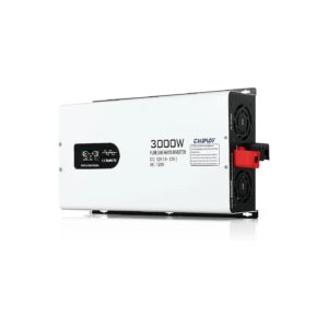 Low-Noise 3000W Pure Sine Wave DC to AC Car Power Inverter with Wireless Remote Control