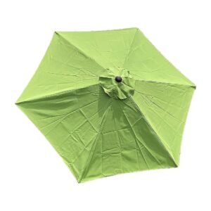 MATCHA GREEN 9ft 6fts Strong and Thick Umbrella Canopy for Replacement