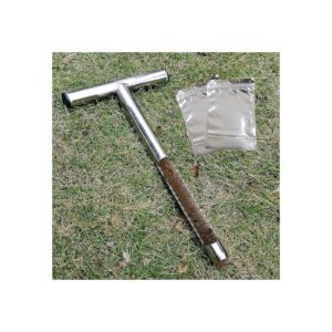 Machined Stainless Steel Soil Sampler Probe 12 Inch with Sample Bags