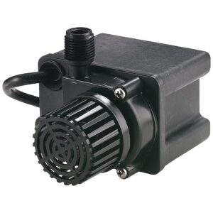 Maximum Flow Rate of 475 GPH Small Pond Pump with 15-Ft Cord and Black Finish