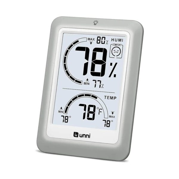 Medium Indoor Thermometer with Advanced Humidity and Temperature Features