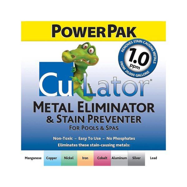 Metal Eliminator for Pools Swimming Pool Staining Prevention and Control