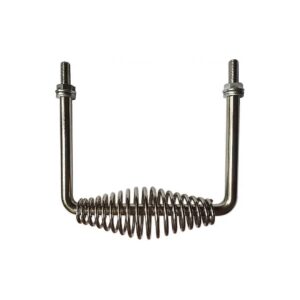 Metal Spring Handle for BBQ Pits, Trailers, Grills, and Wood Stoves