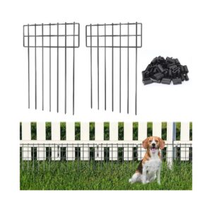 Metal Wire Animal Barrier Fence for Dog Rabbits and Small Animals - 25 Pack