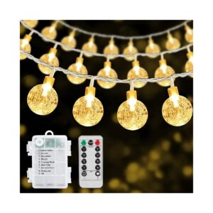 Mini Globe String Lights 33Ft 100LED Battery Operated Outdoor Lights