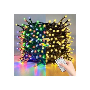 Modern 65FT 200 LED Color Changing Christmas Lights for Patio, Garden, and Indoor Decor