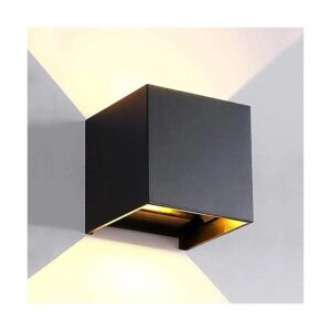 Modern Adjustable LED Wall Light with IP65 Waterproof and Energy Efficient Design