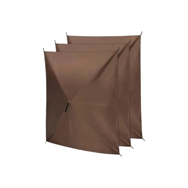 Modern Brown Wind Panels for Tents Feature Waterproof and UV Proof Fabric