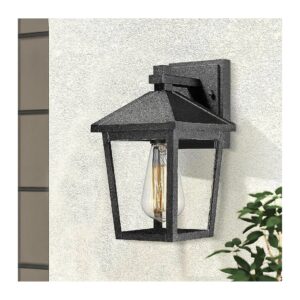 Modern Exterior Wall Mount Lighting Fixtures with Clear Glass Shade for House