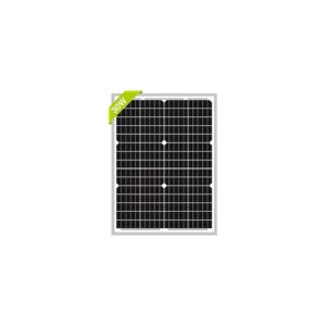 Monocrystalline 24V Solar Panel Module with 30W Output for 24V Off Grid Systems